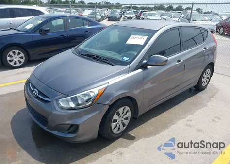 2015 Hyundai Accent Gs from USA, damaged, VIN KMHCT5AE8FU206000